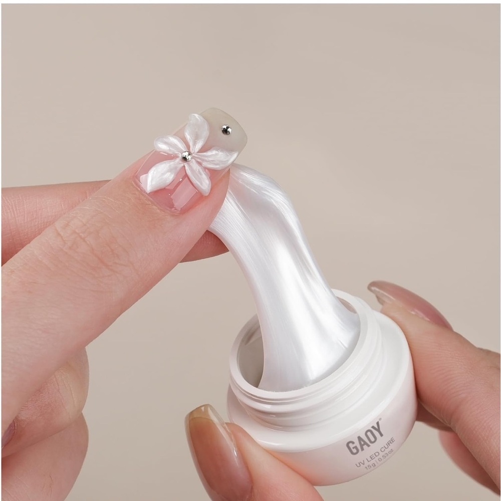 Pearl Silk Sculpting Gel for nail art